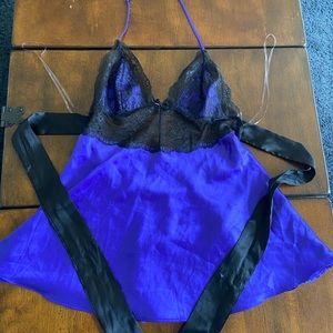 Victoria Secret NWT Small Purple Lingerie Top